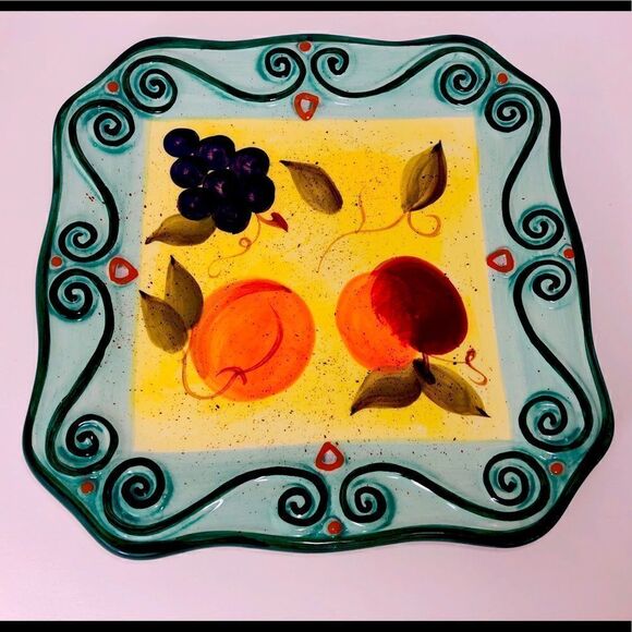 Medici by Tabletops Unlimited 8" Plate, 6 Available - Picture 9 of 13